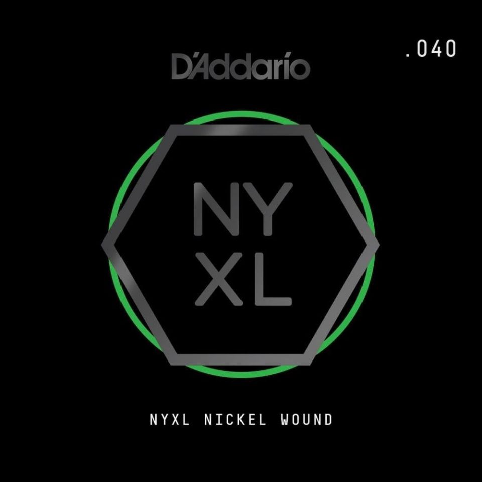 DADDARIO NYNW040 ELEKTRO VE AKUSTİK TEK TEL, NYXL SERİSİ, 0.040