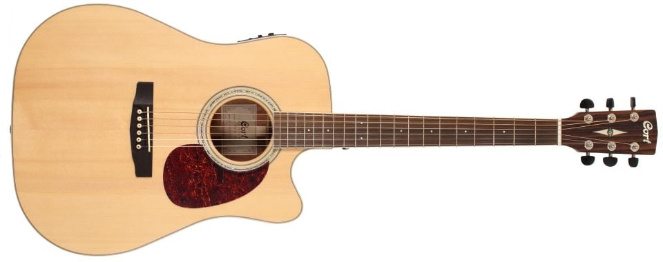 CORT MR710FNS ELEKTRO AKUSTİK GİTAR, NATUREL SATİN, FISHMAN EQ