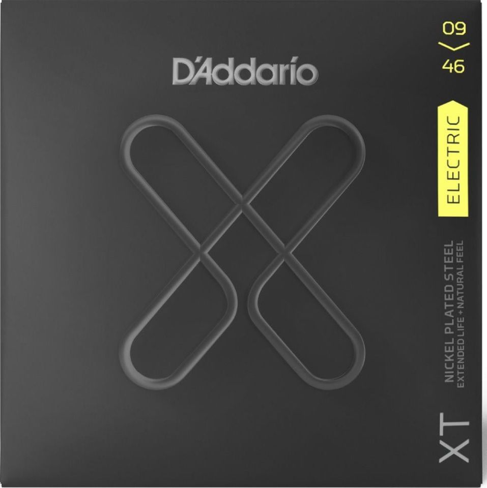 DADDARIO XTE0946 ELEKTRO GİTAR TEL SETİ, XT, 09-46, SUPER LIGHT TOP/REGULAR BOTTOM COATED