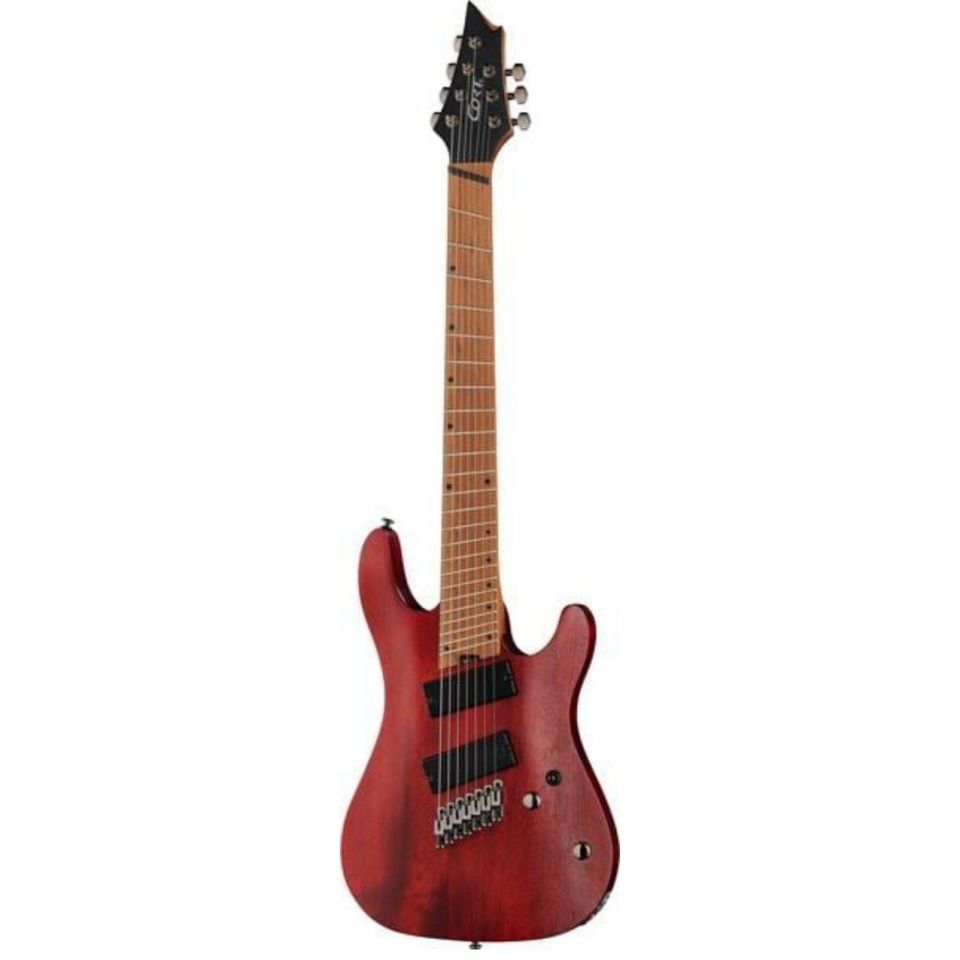 CORT KX307MS OPM ELEKTRO GİTAR, 7 TELLİ, OPEN PORE MAHAGONY