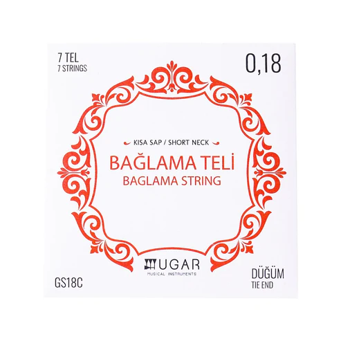 Ugar Kısa Sap Bağlama Teli 0.18