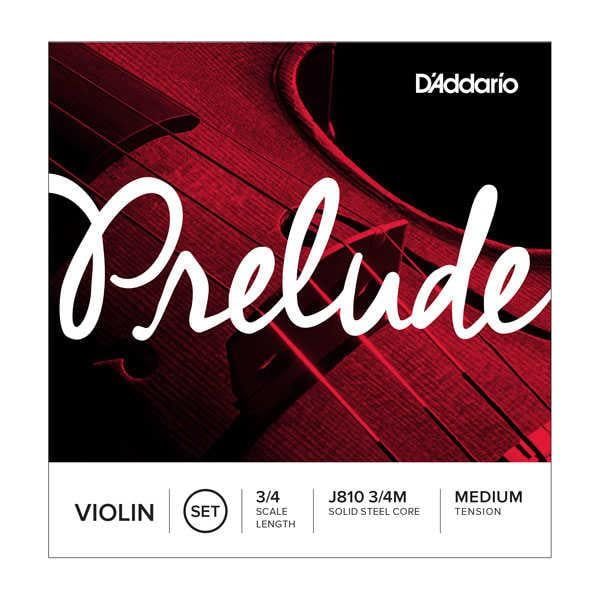 DADDARIO J81034 KEMAN TEL SETİ, PRELUDE, 3/4, MEDIUM