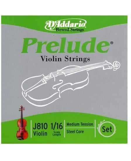 DADDARIO J810116 KEMAN TEL SETİ, PRELUDE, 1/16, MEDIUM