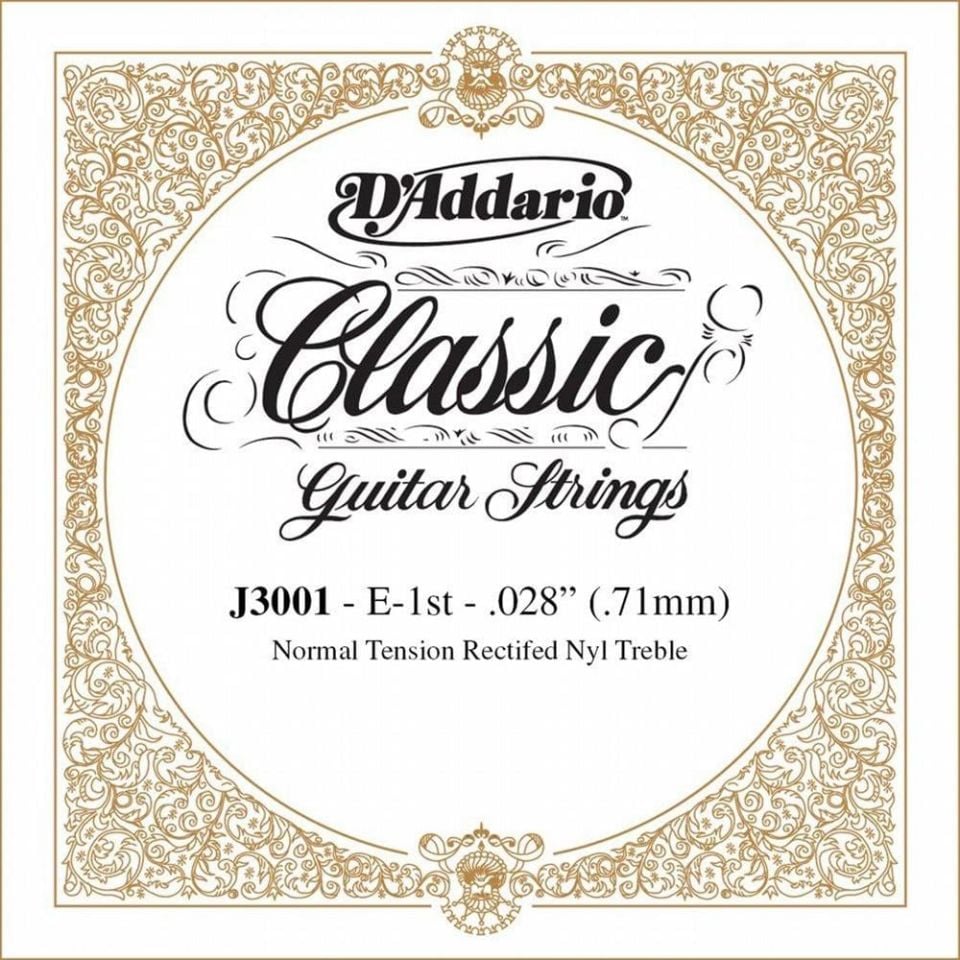 DADDARIO J3001 KLASİK TEK TEL, NAYLON, NORMAL