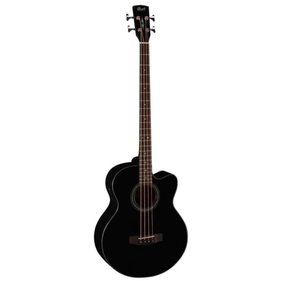 CORT SJB5F-BKW ELEKTRO AKUSTİK GİTAR, ÇANTALI, SÜPER JUMBO KASA