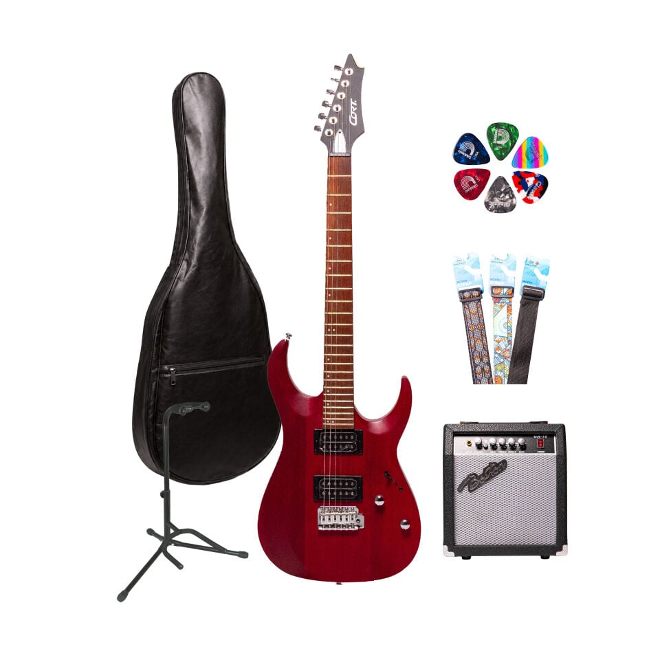 Cort X100 OPBC - Elektro Gitar Seti